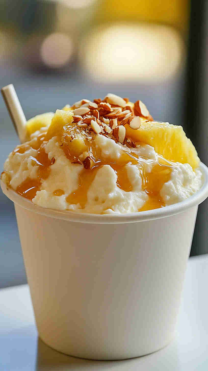 Cottage Cheese & Pineapple Cup