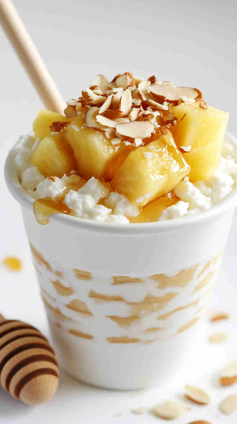 Cottage Cheese & Pineapple Cup