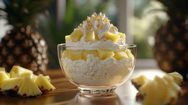 Cottage Cheese & Pineapple Cup