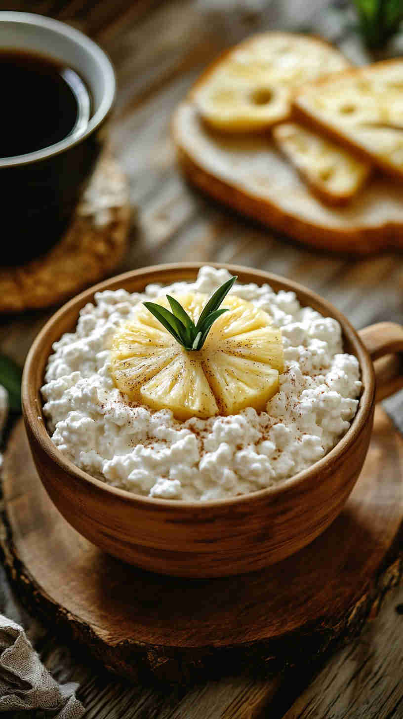 Cottage Cheese & Pineapple Cup