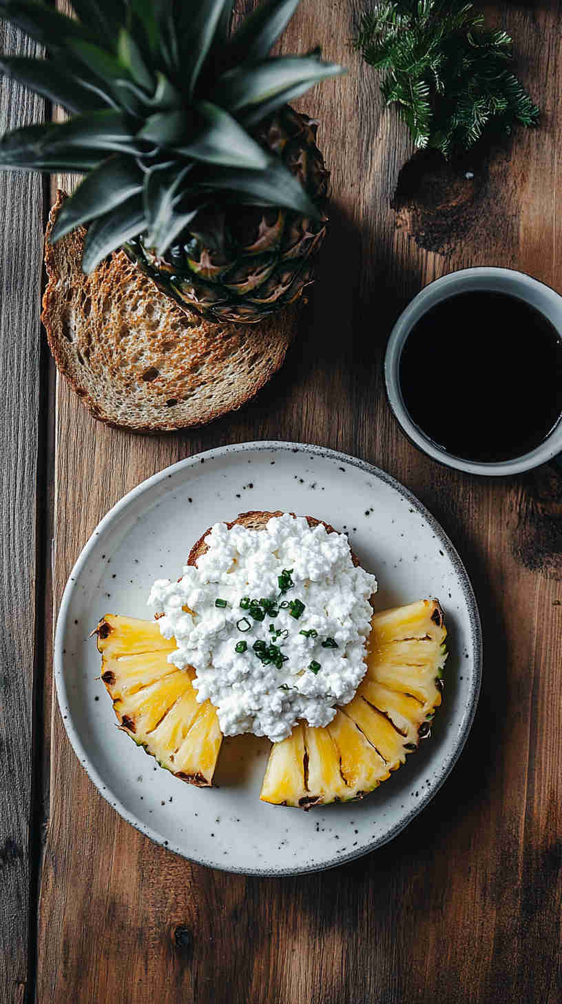 Cottage Cheese & Pineapple Cup