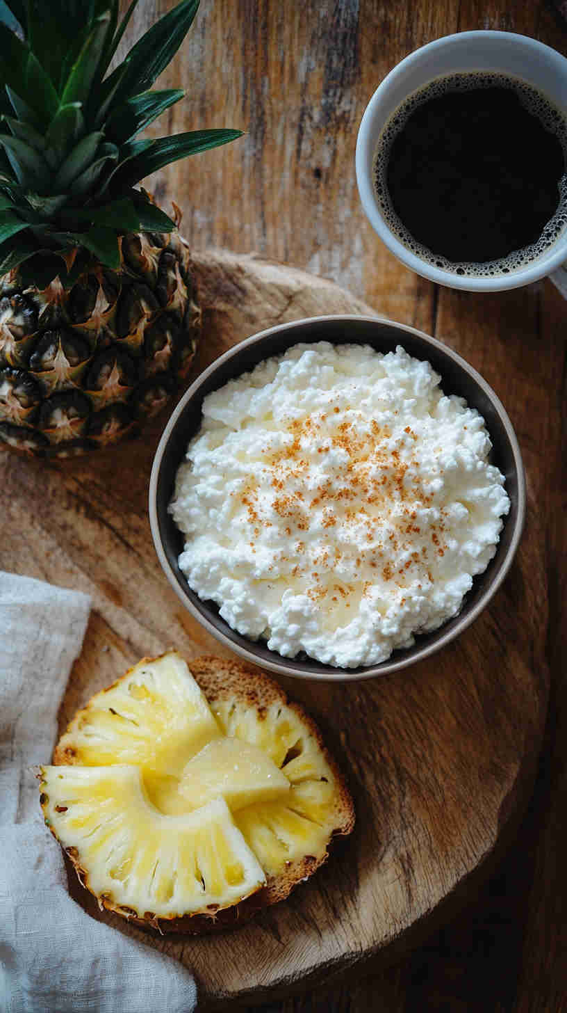 Cottage Cheese & Pineapple Cup