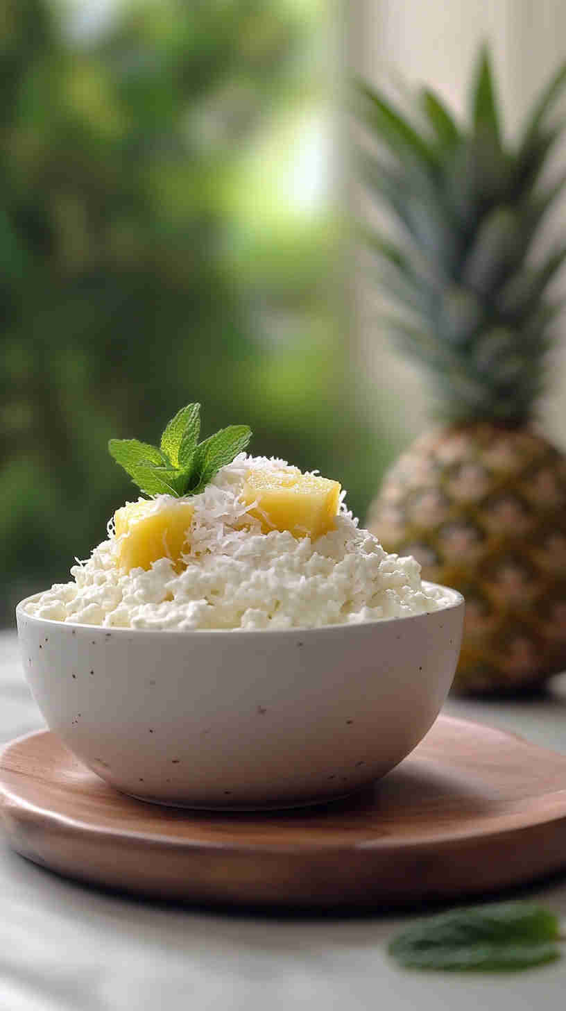 Cottage Cheese & Pineapple Cup
