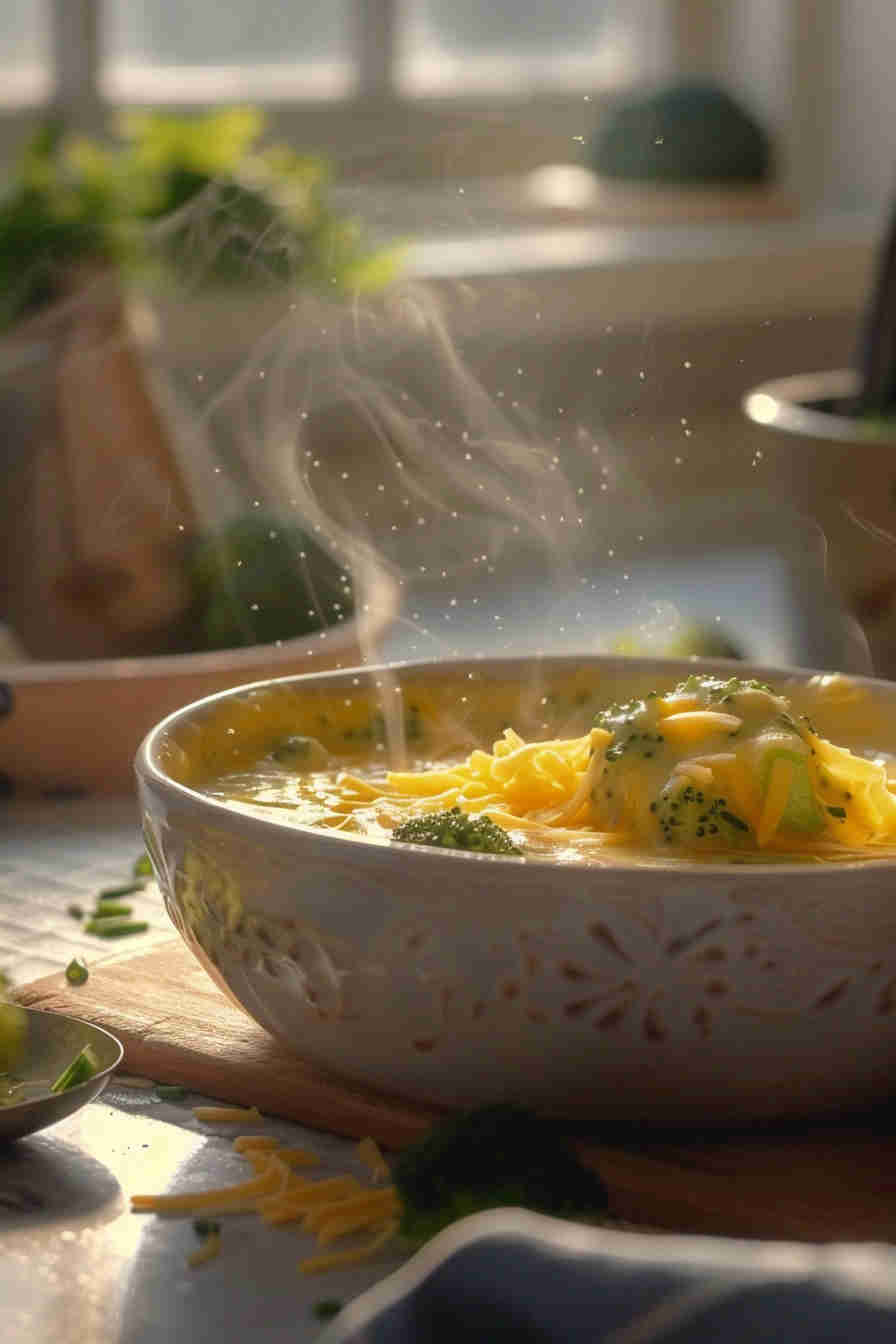 Creamy Broccoli Cheese Soup