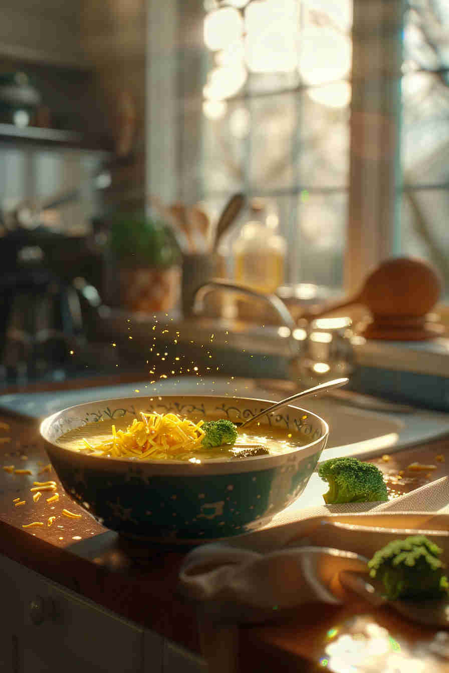 Creamy Broccoli Cheese Soup