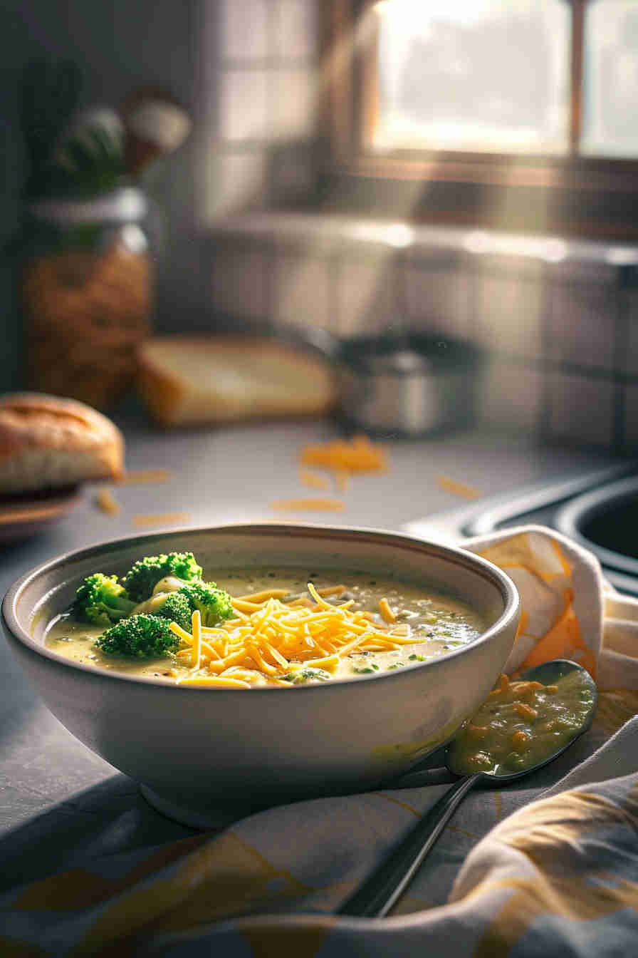 Creamy Broccoli Cheese Soup