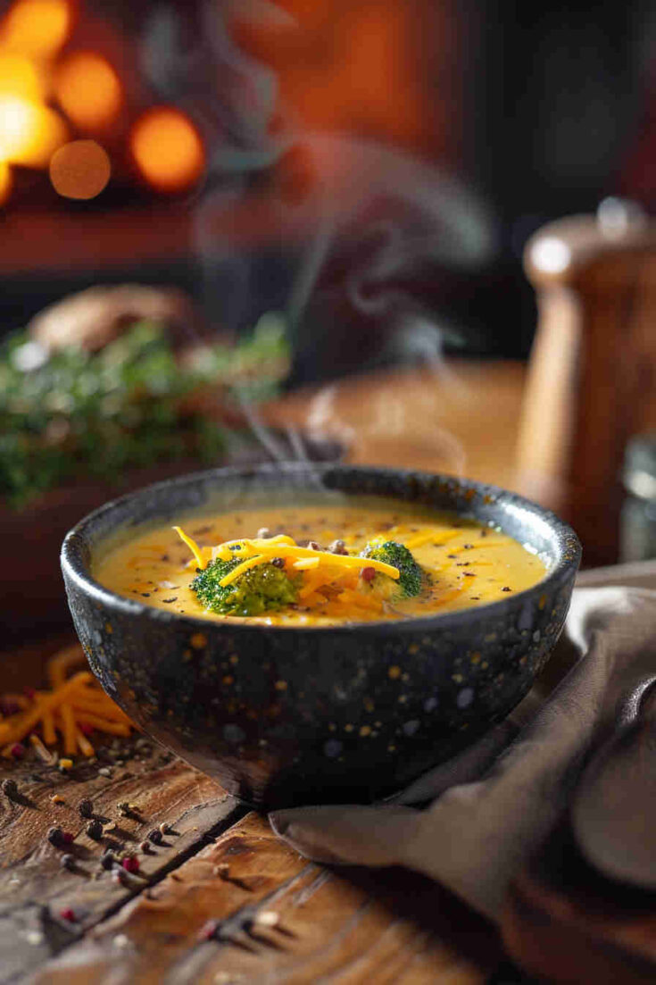Creamy Broccoli Cheese Soup