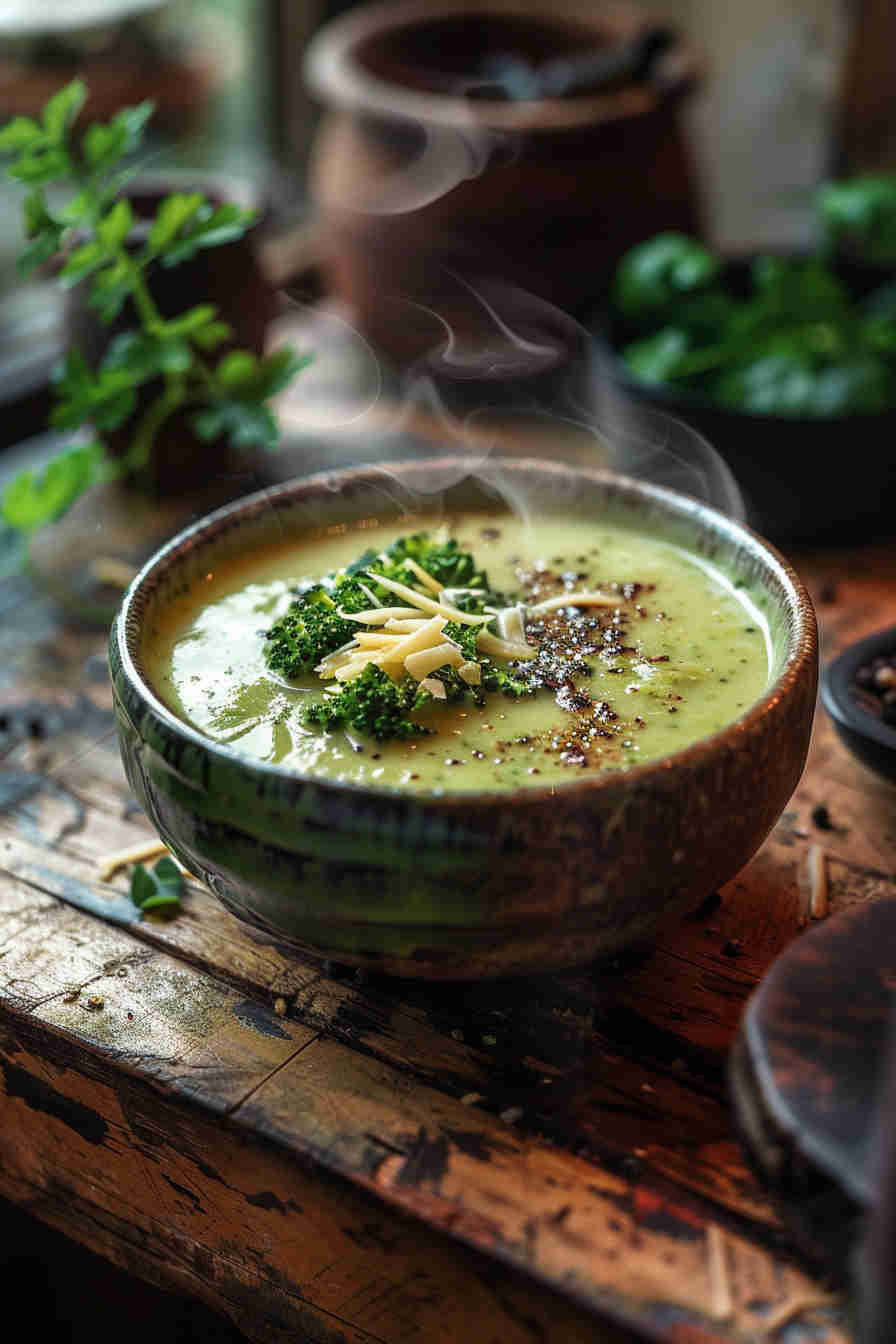 Creamy Broccoli Cheese Soup
