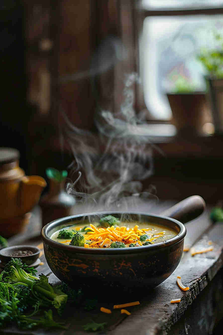 Creamy Broccoli Cheese Soup