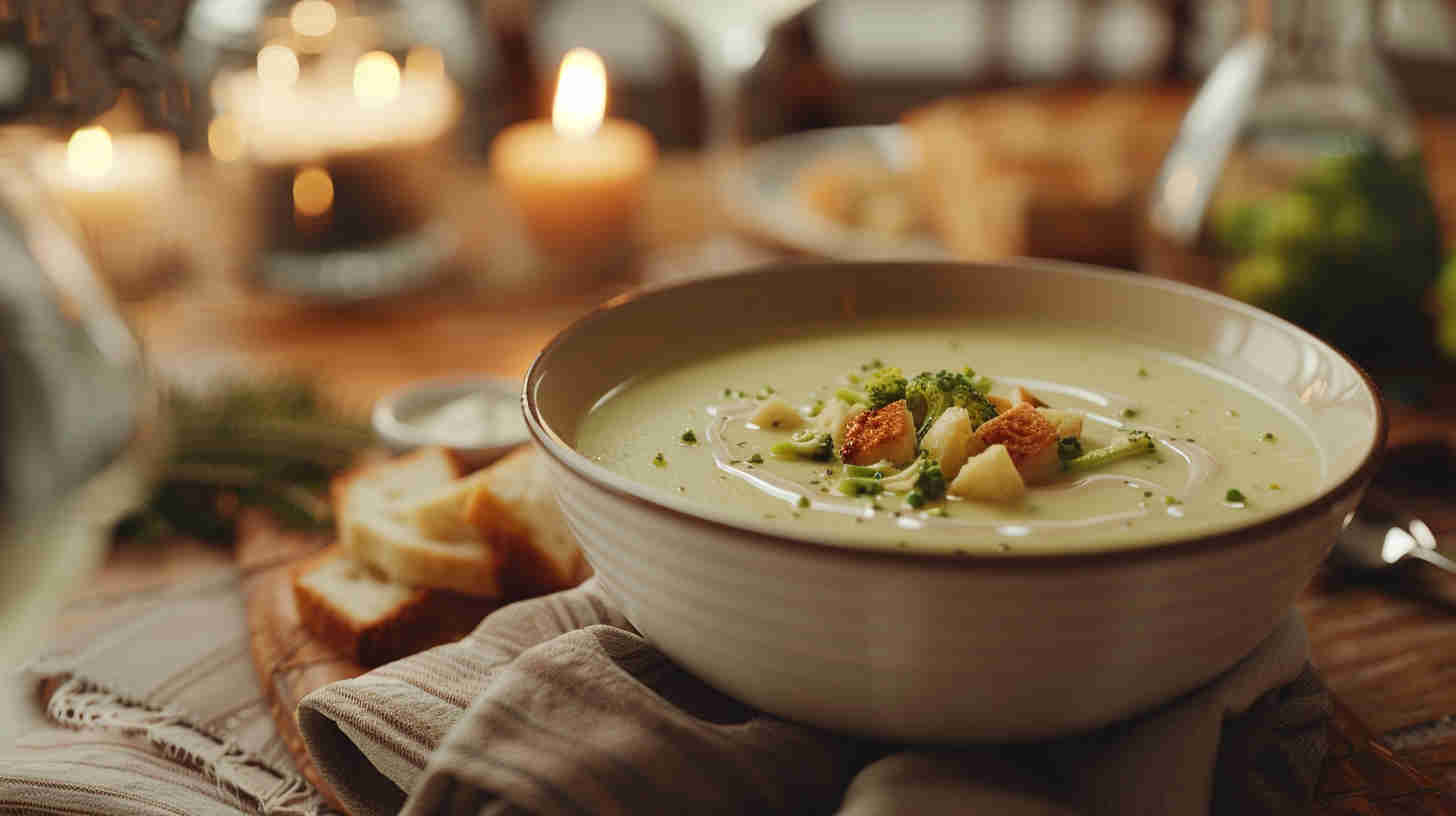 Creamy Broccoli Cheese Soup