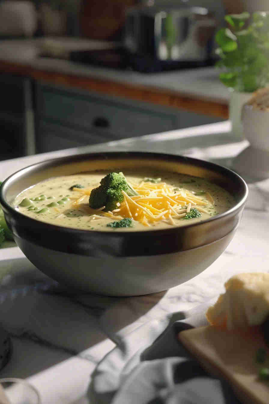 Creamy Broccoli Cheese Soup