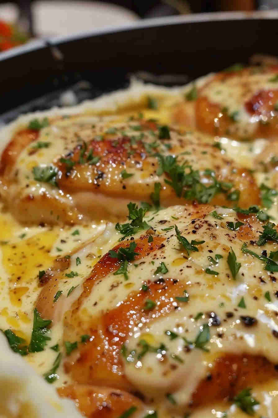 Creamy Garlic Butter Chicken Thighs