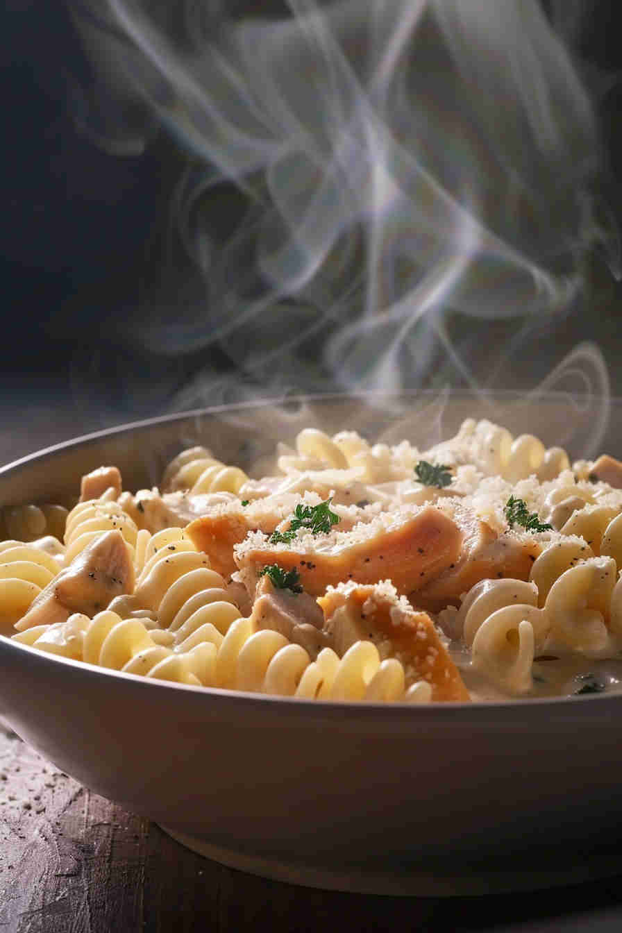 Creamy Garlic Chicken Pasta