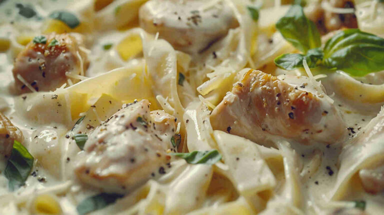 Creamy Garlic Chicken Pasta