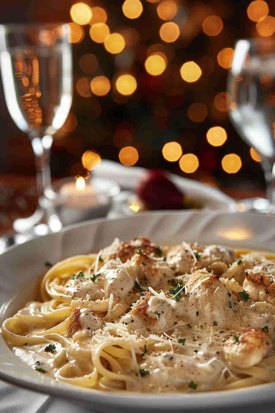 Creamy Garlic Chicken Pasta