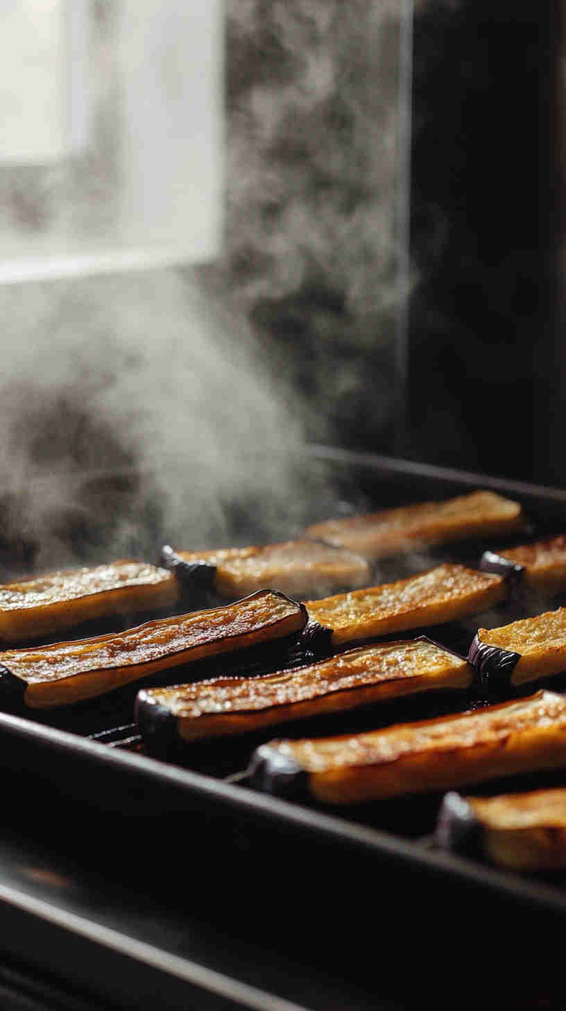 Crispy Baked Aubergine Fries