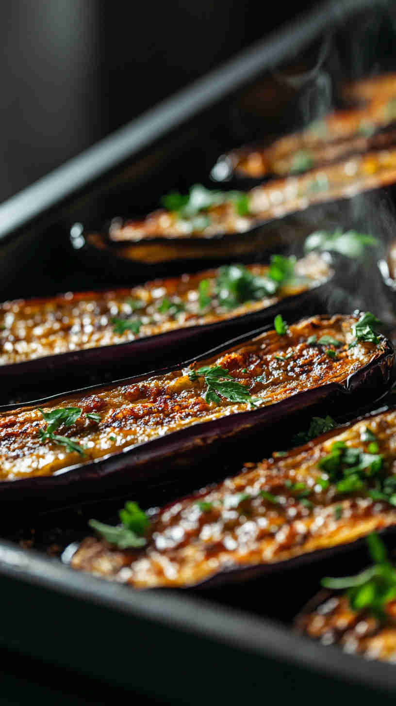 Crispy Baked Aubergine Fries