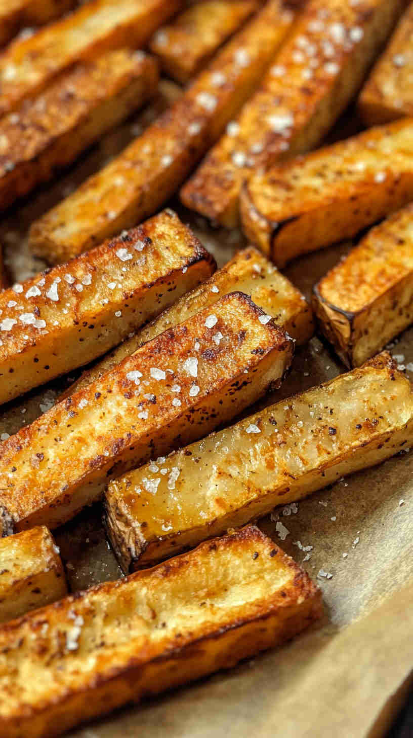 Crispy Baked Aubergine Fries