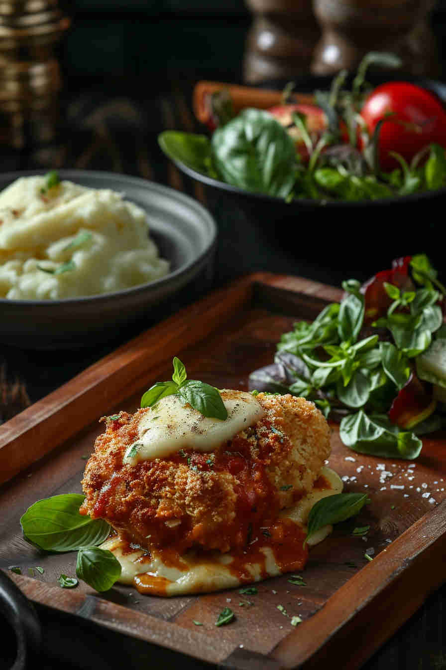 Crispy Baked Chicken Parmesan