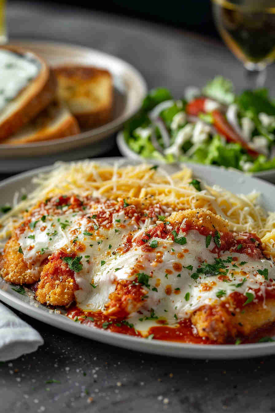 Crispy Baked Chicken Parmesan