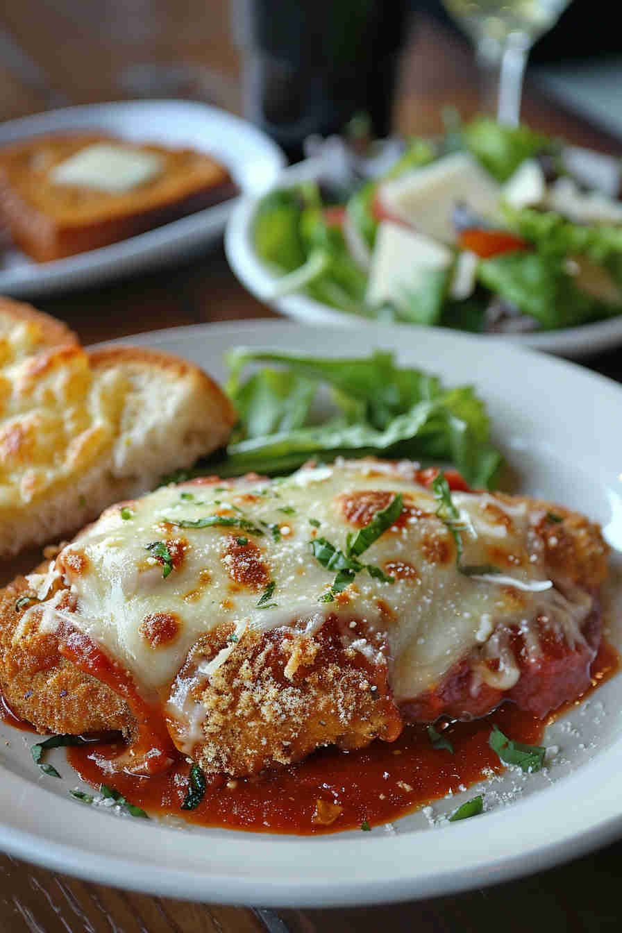 Crispy Baked Chicken Parmesan