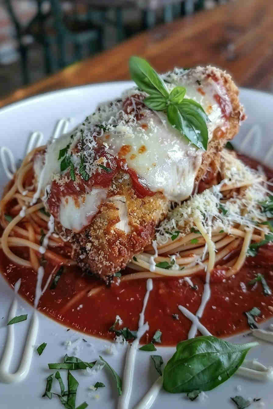 Crispy Baked Chicken Parmesan