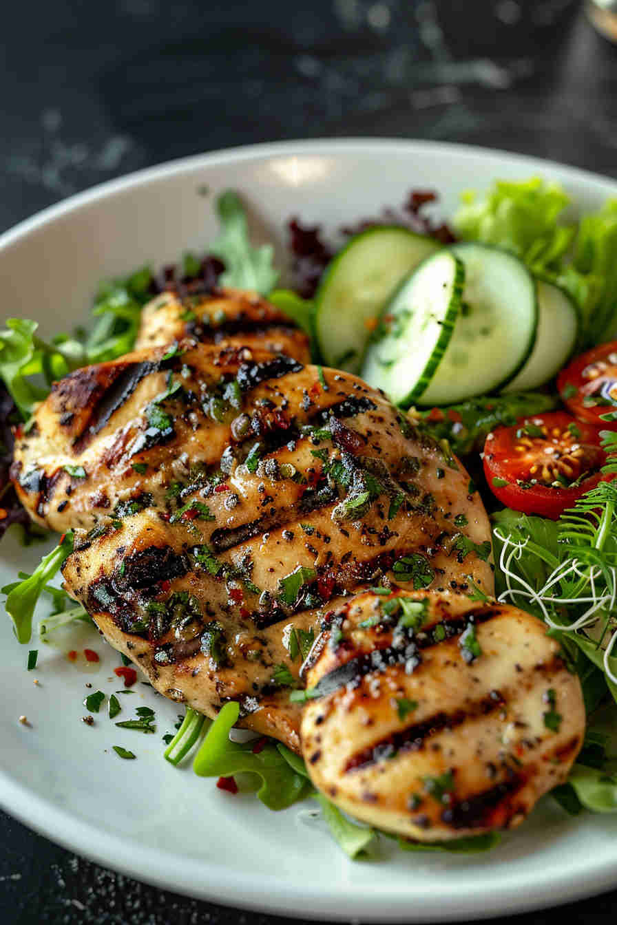 Crispy Lemon Herb Chicken