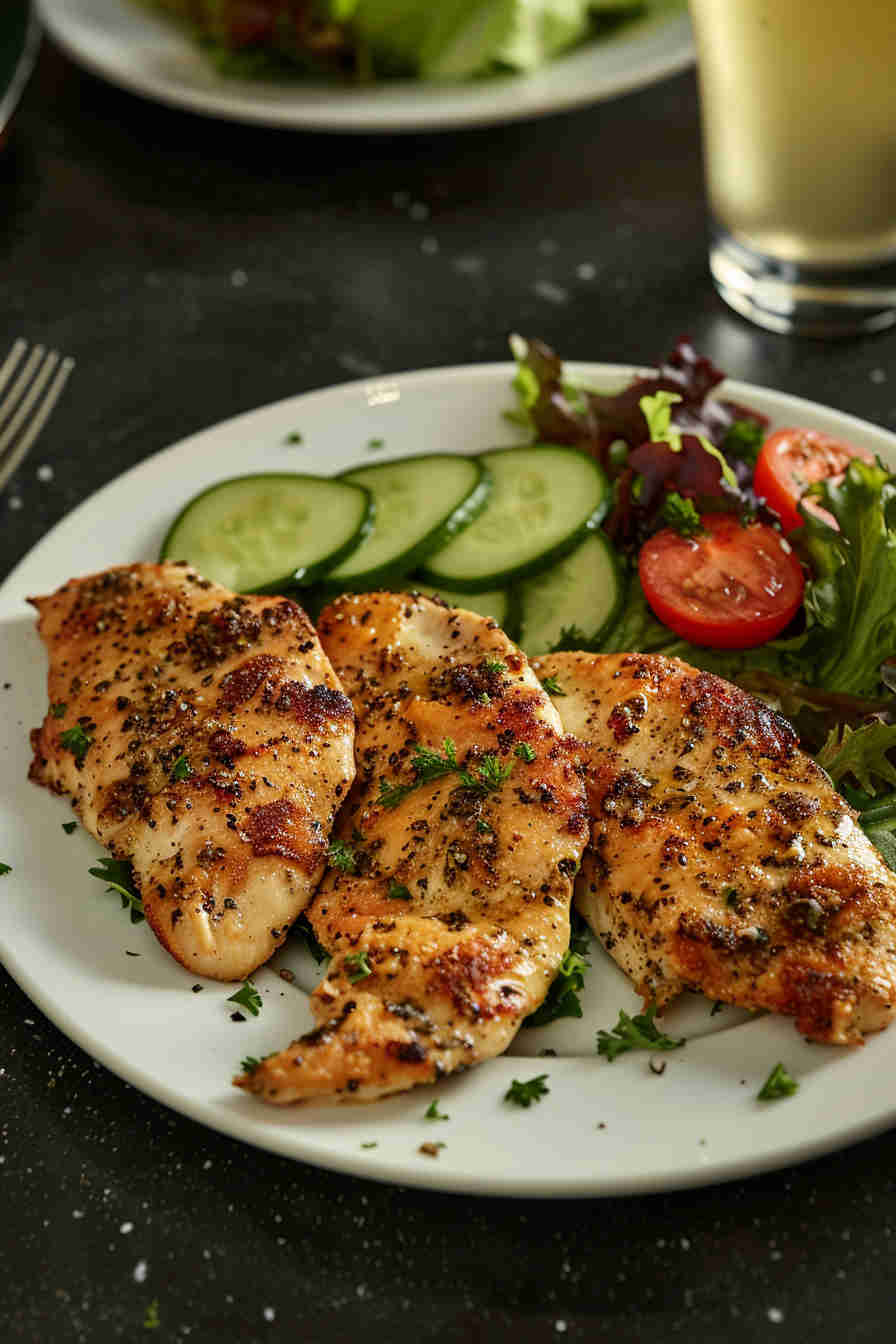 Crispy Lemon Herb Chicken