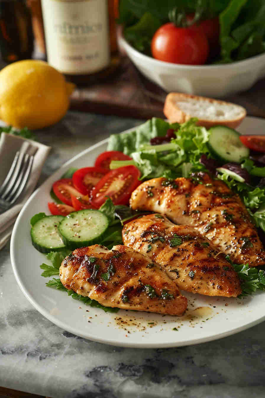 Crispy Lemon Herb Chicken