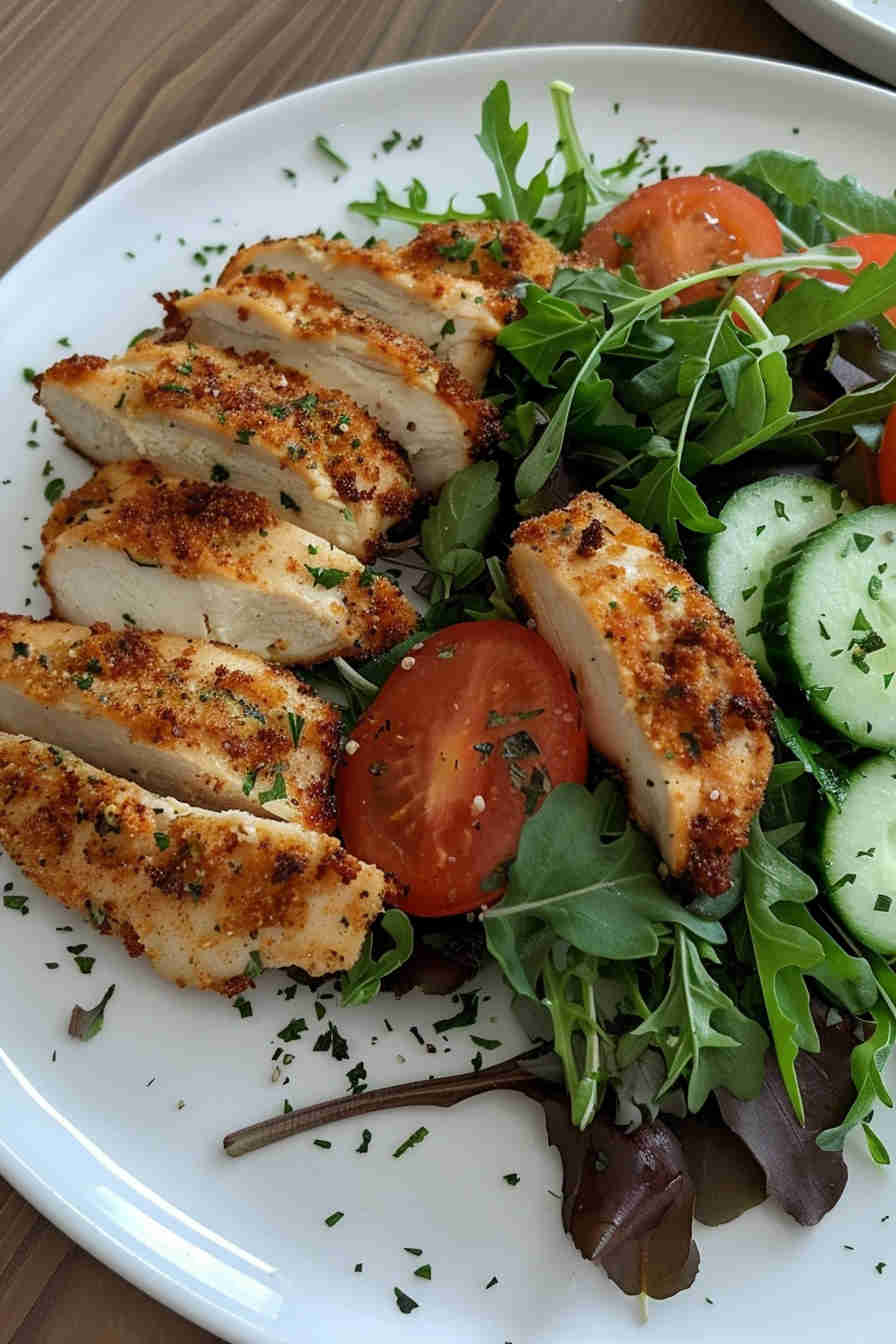 Crispy Lemon Herb Chicken