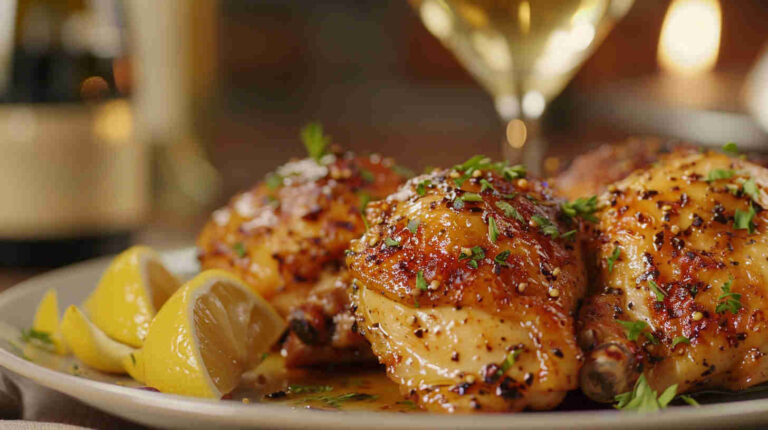 Crispy Lemon Herb Chicken