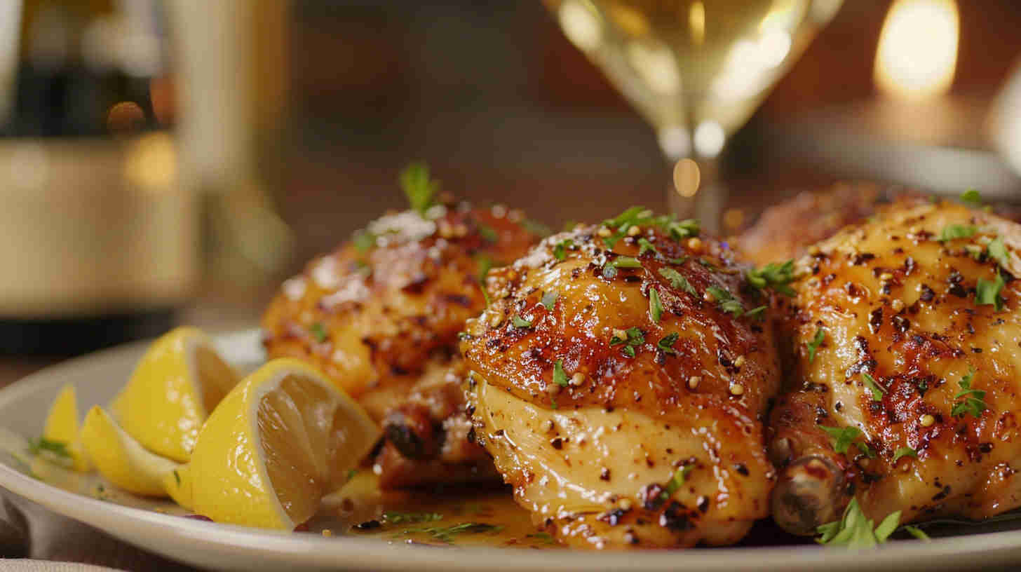 Crispy Lemon Herb Chicken