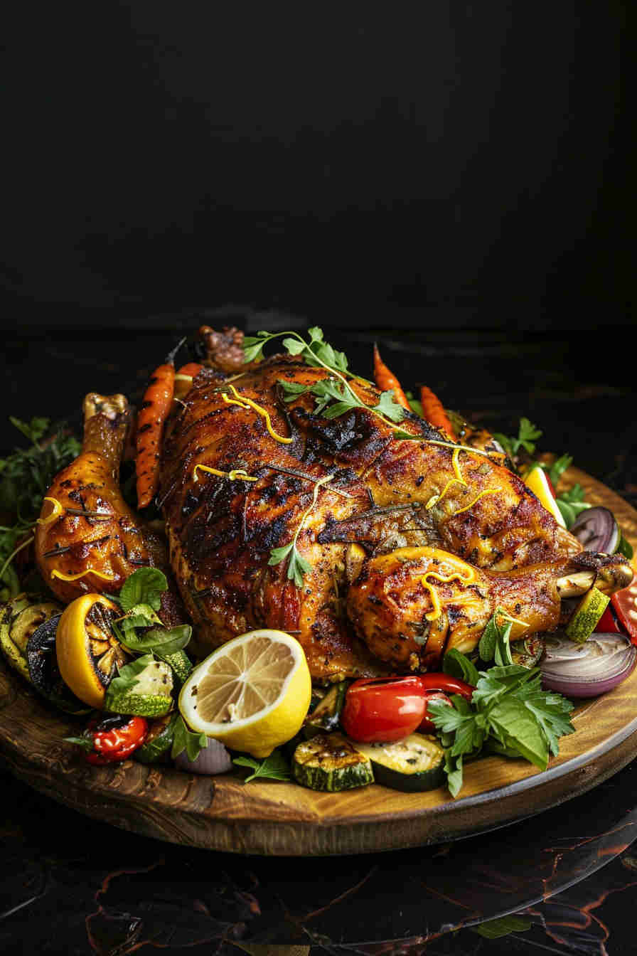 Crispy Lemon Herb Chicken