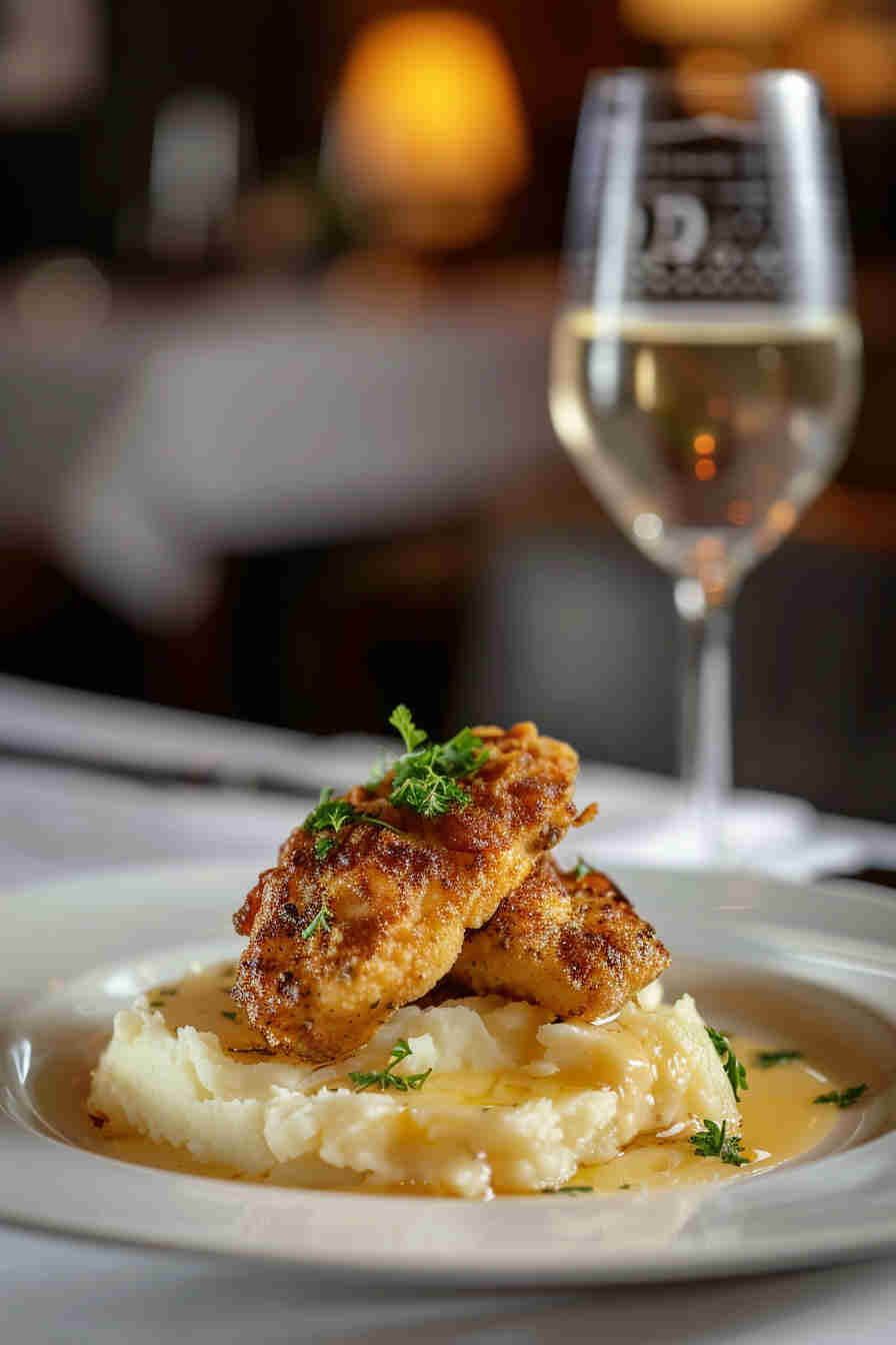 Crispy Lemon Herb Chicken