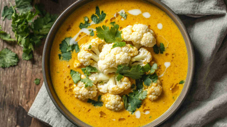 Curried Cauliflower Soup