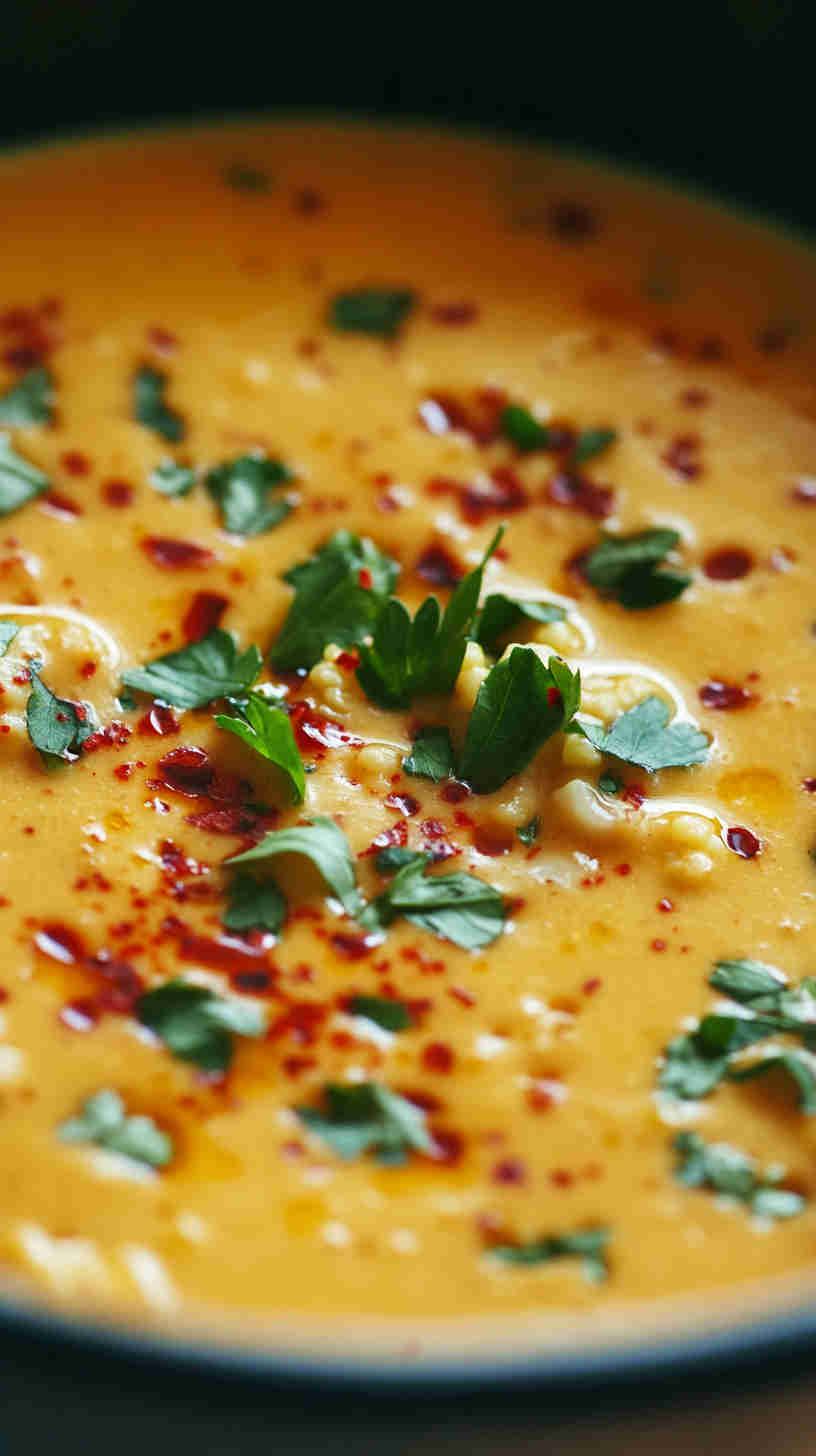 Curried Cauliflower Soup