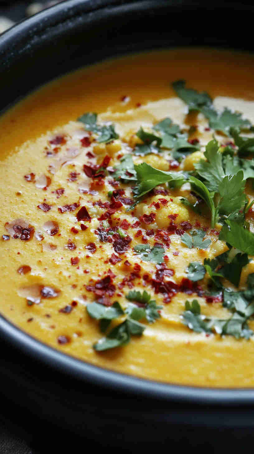 Curried Cauliflower Soup