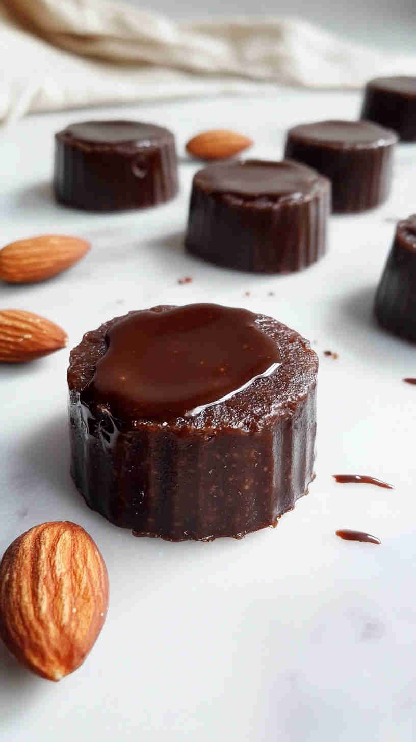Dark Chocolate Almond Protein Bites