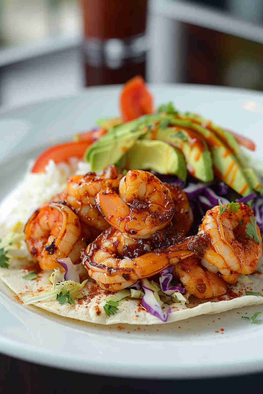 Easy Cajun Shrimp Tacos
