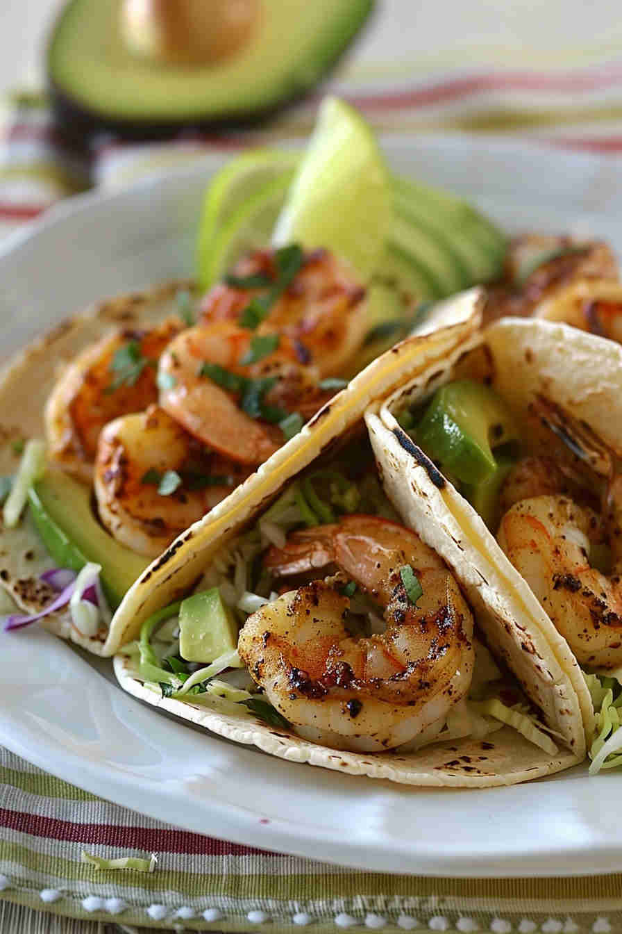 Easy Cajun Shrimp Tacos