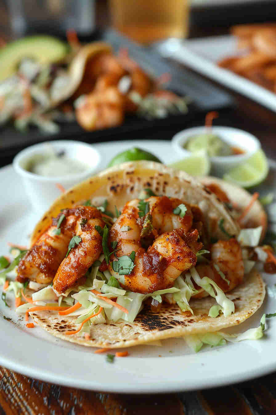 Easy Cajun Shrimp Tacos