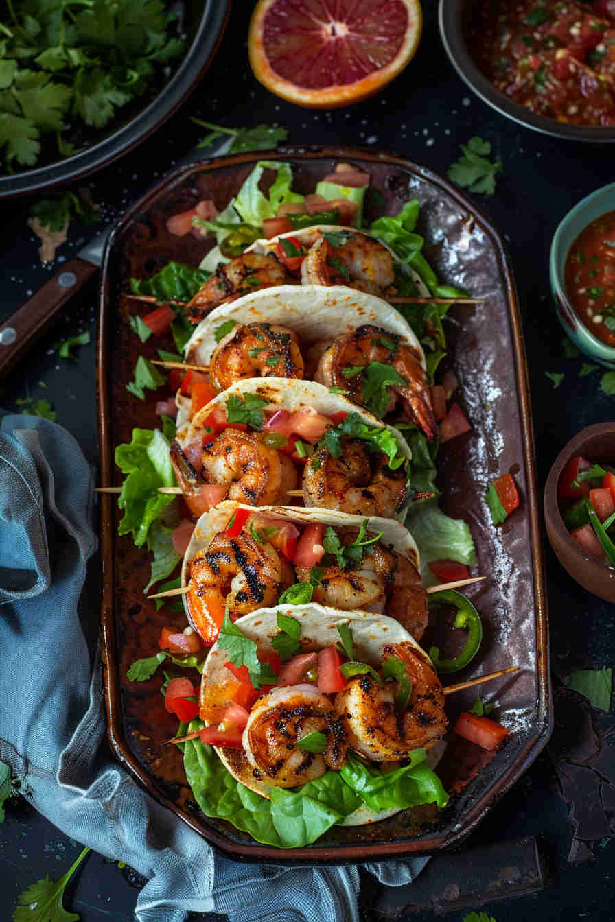Easy Cajun Shrimp Tacos