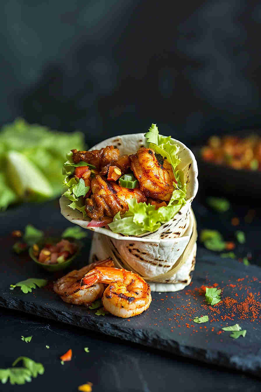 Easy Cajun Shrimp Tacos