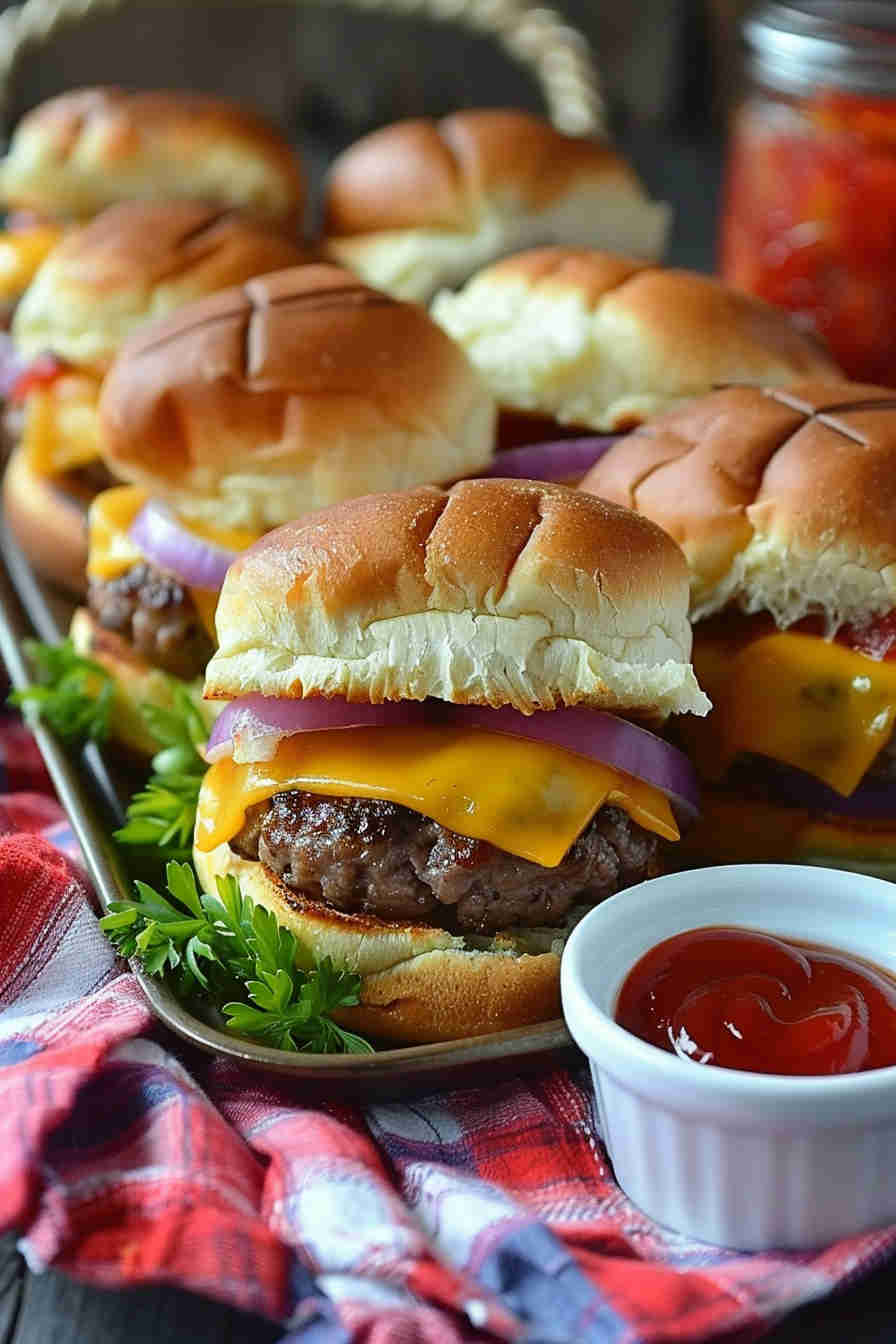 Easy Cheeseburger Sliders