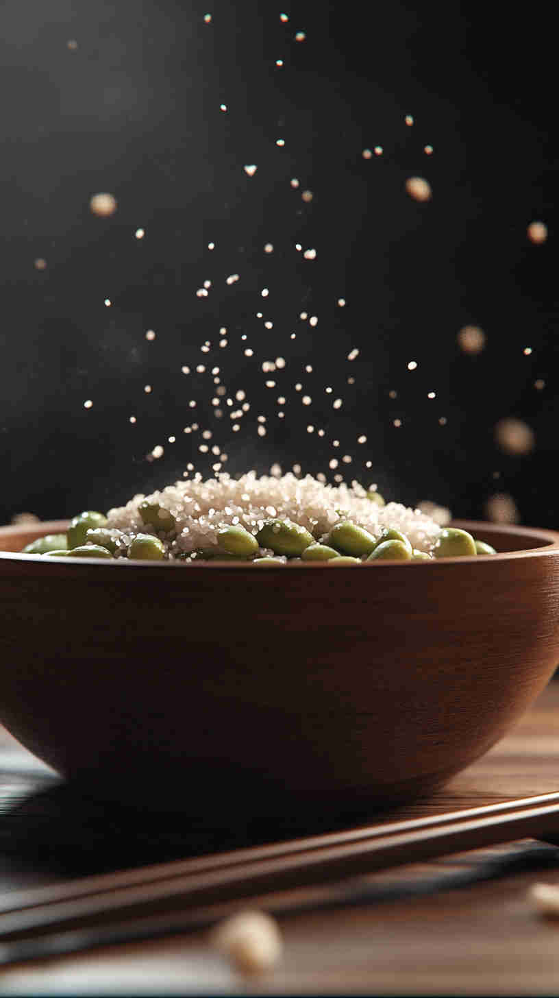 Edamame with Sea Salt