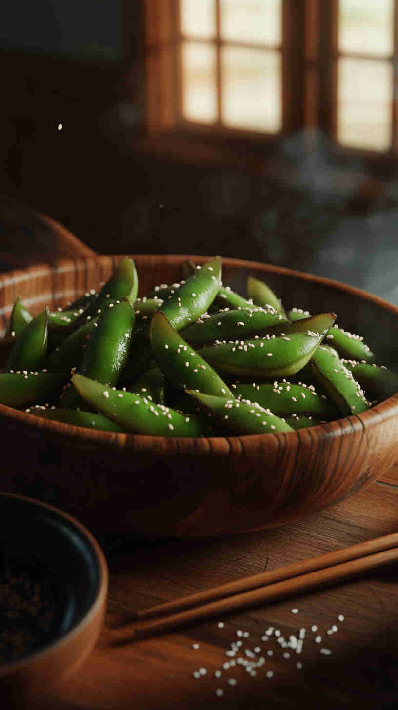 Edamame with Sea Salt