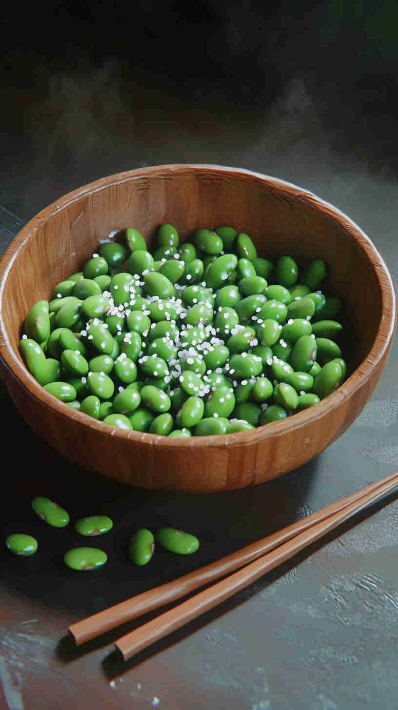 Edamame with Sea Salt