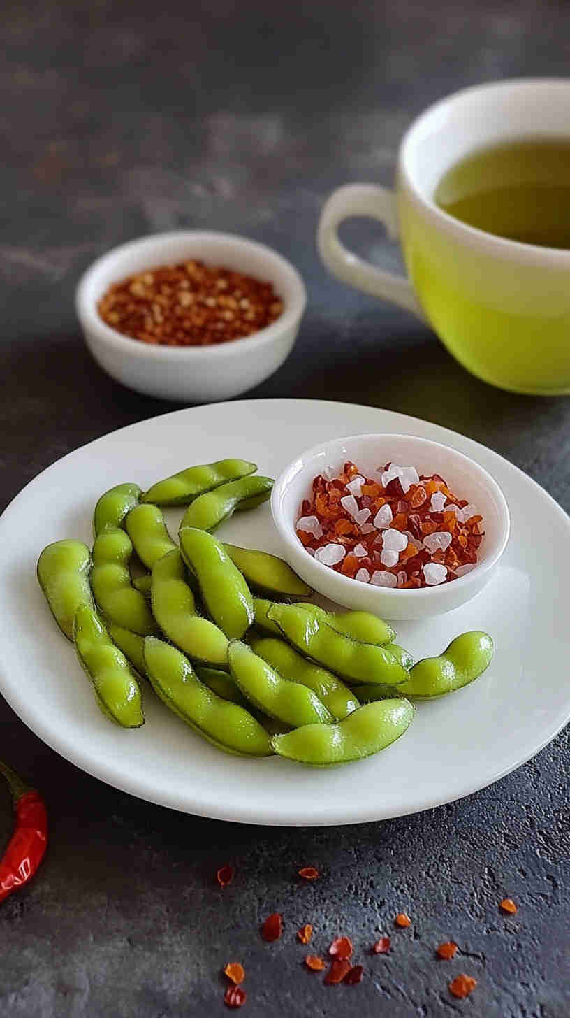 Edamame with Sea Salt