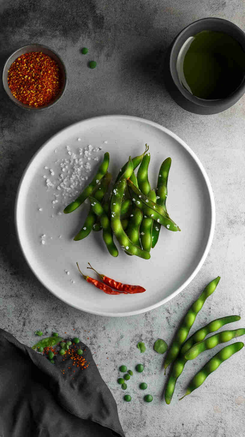Edamame with Sea Salt