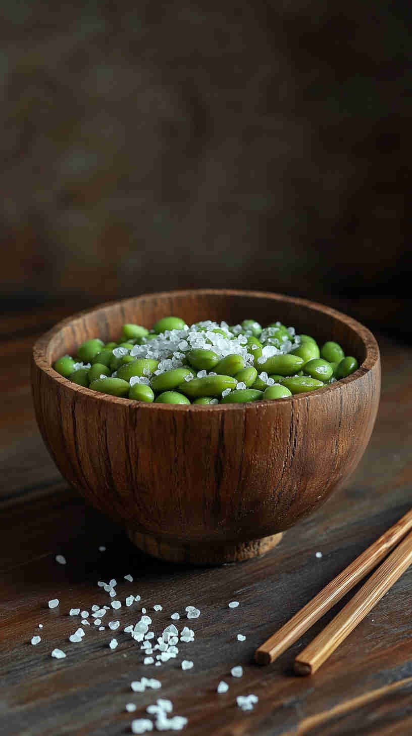Edamame with Sea Salt